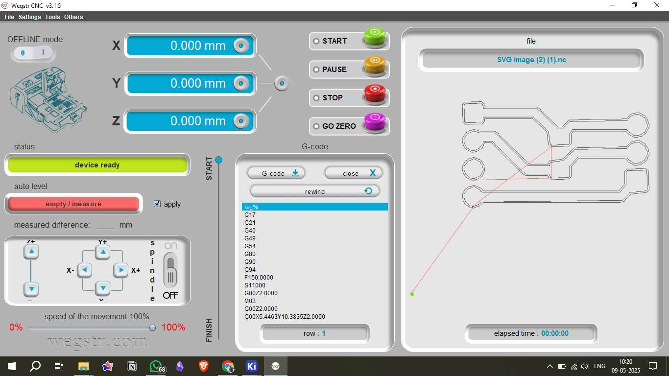 Uploading to Wegstr Software
